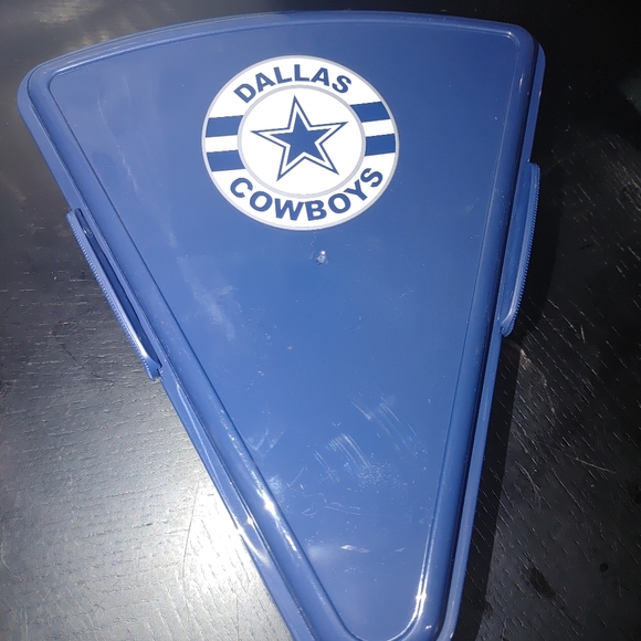 ʕ·ᴥ·ʔ NFL Official Dallas Cowboys Pizza Slice Saver / Tupperware - Picture 5 of 5